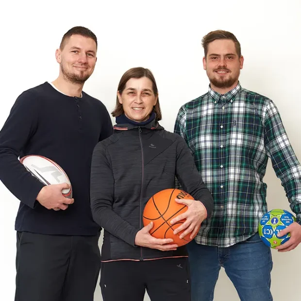 Lehrer des Fachbereiches Sport der Georg-Klingenberg-Schule